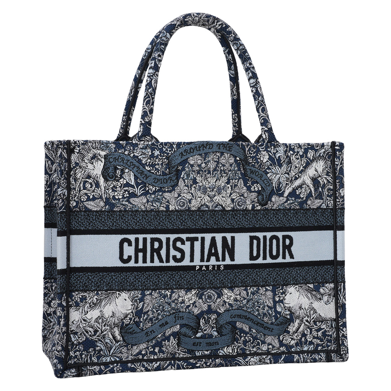 CHRISTIAN DIOR(USED)디올 북토트 미듐